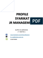 Profile Syarikat - JR Management