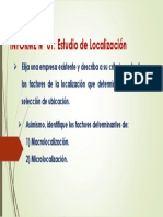 INFORME #01 - Estudio de Localización de Planta