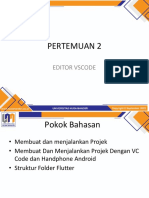 Pertemuan 2: Editor Vscode