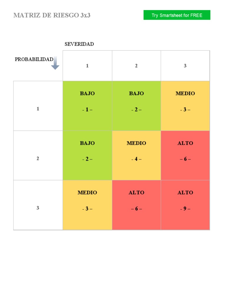 Ic 3x3 risk matrix 27139 word es pdf
