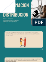 Progamacion de Distribucion