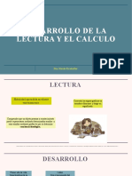 Desarrollo de La Lectura y El Calculo