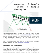 Learn 5 Strategies for Trading the Descending Triangle Pattern