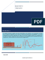 Movimiento armónico forzado y amortiguado problemas resueltos