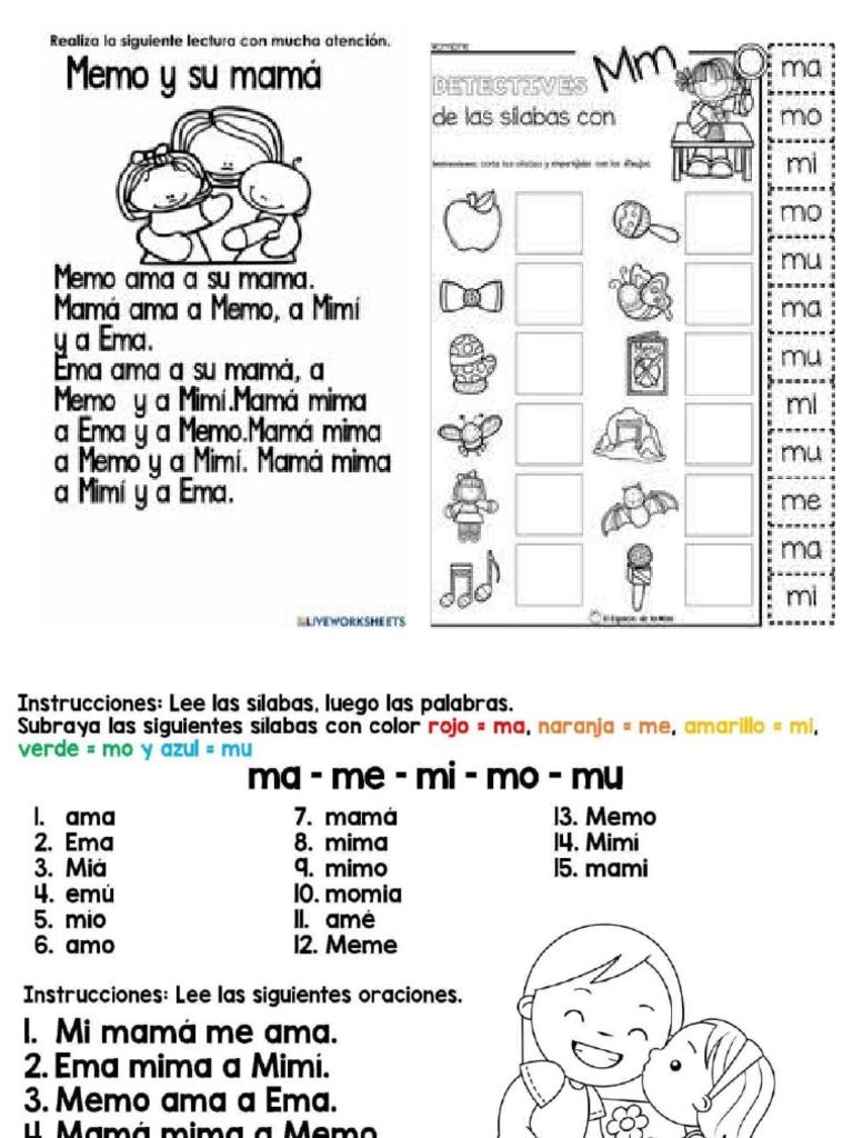 Act. Letra M | PDF
