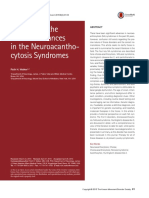 Untangling The Thorns - Advances in The Neuroacanthocytosis Syndromes