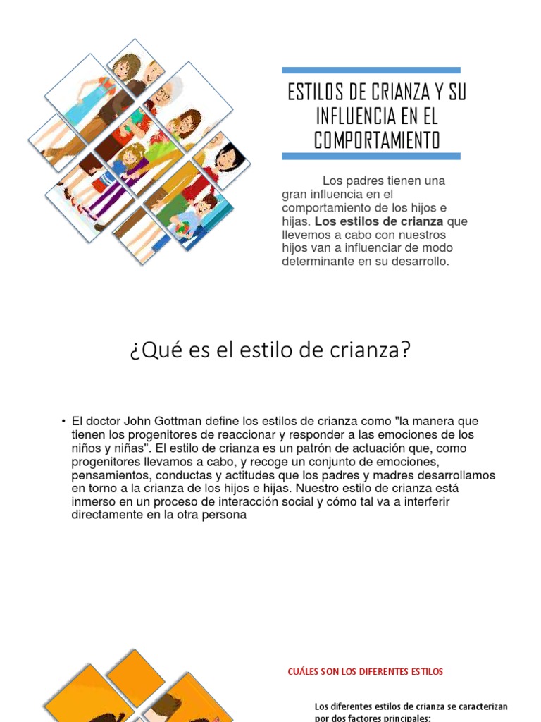Estilos De Crianza Pdf