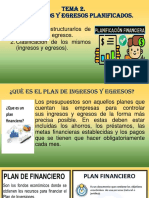 Planificar ingresos y egresos