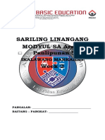 Sariling Linangang MODYUL SA Araling Panlipunan 5 Week 2: Ikalawang Markahan