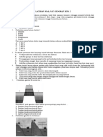SOAL GEOGRAFI SEM 2