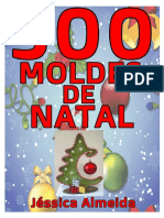 300 Moldes de Natal