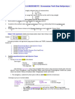 PDF Pertemuan 13, Skill 5 Memahami VERB AGREEMENT