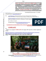 20221217-Mr G. H. Schorel-Hlavka O.W.B. To R Kershaw Chief Commissioner of AFP-Suppl 93 - Part11 - Electors-Candidates-Covid Scam, Etc