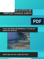 Uso Del Aplicativo de Perfiles Google Earth