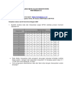 Tugas Matkul Biostatistik Pert. 13