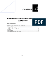 Chapter 5 - Company Analysis and Valuation