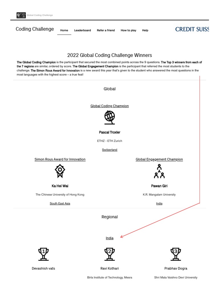 Global Coding Challenge 2022 PDF