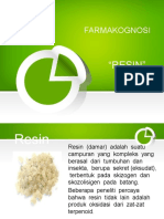 Resin dalam farmagognosi