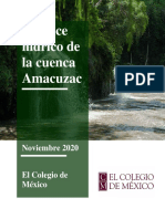Balance Hídrico de La Cuenca Amacuzac