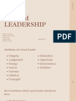 CSR and Leadership