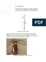 Medida de Intensidad de Corriente en C