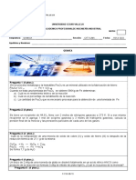 Examen Final de Quimica C1T1 UCV - Ind