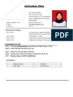 CV Evi Nailul Mufidah