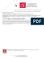 Inequality in The Early Cognitive Development of British Children in The 1970 Cohort