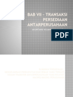 Bab Vii - Transaksi Persediaan Antarperusahaan