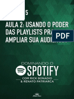 Usando o Poder Das Playlists Do Spotify