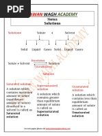 Solution Notes by Bharat Panchal | PDF | Solubility | Applied And ...