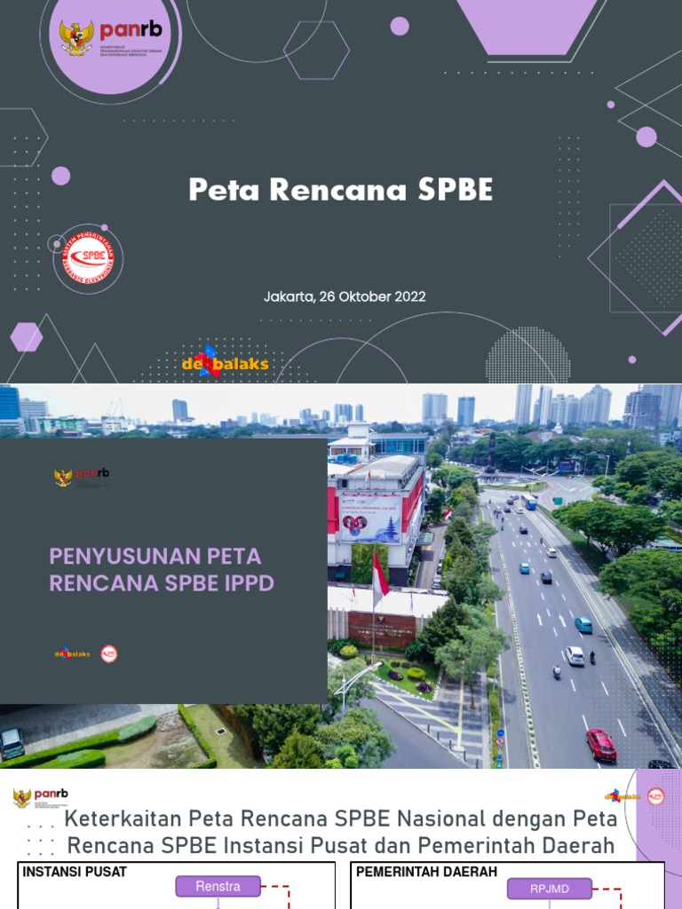 Peta Rencana SPBE Nasional dan Daerah | PDF | Seni