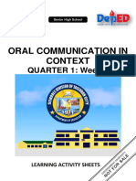 Oral Communication Grade 11 Q1 W3