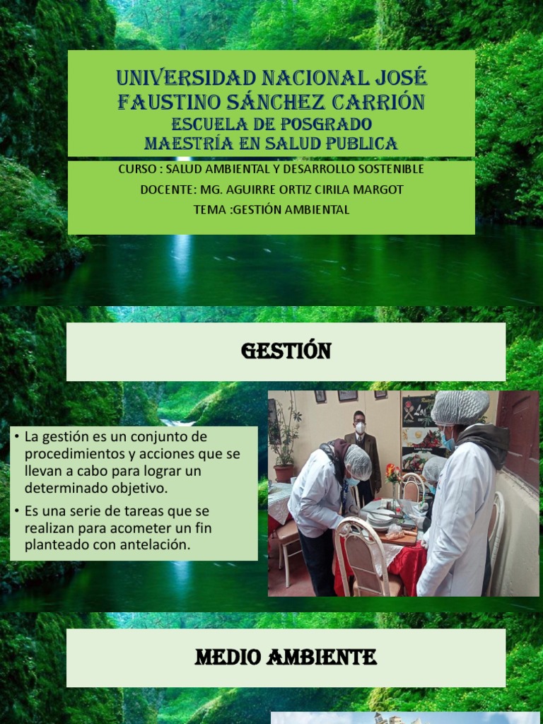 5to GESTIÓN AMBIENTAL | PDF | Entorno natural | Sustentabilidad