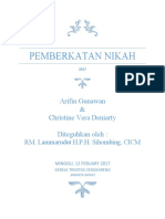 Buku Pemb Nikah Katolik & Kristen