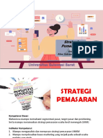 Kuliah 11 Strategi Pemasaran