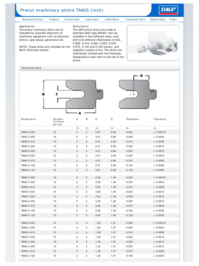 Tmas Inch Pdf Equipment Machines