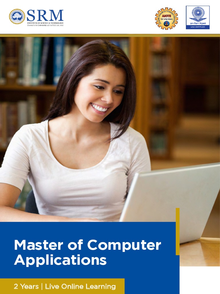 SRM MCA Brochure PDF University And College Admission Mentorship