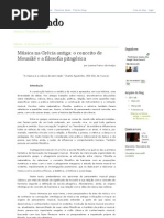 Flauteando_ Música na Grécia antiga_ o conceito de Mousiké e a filosofia pitagórica