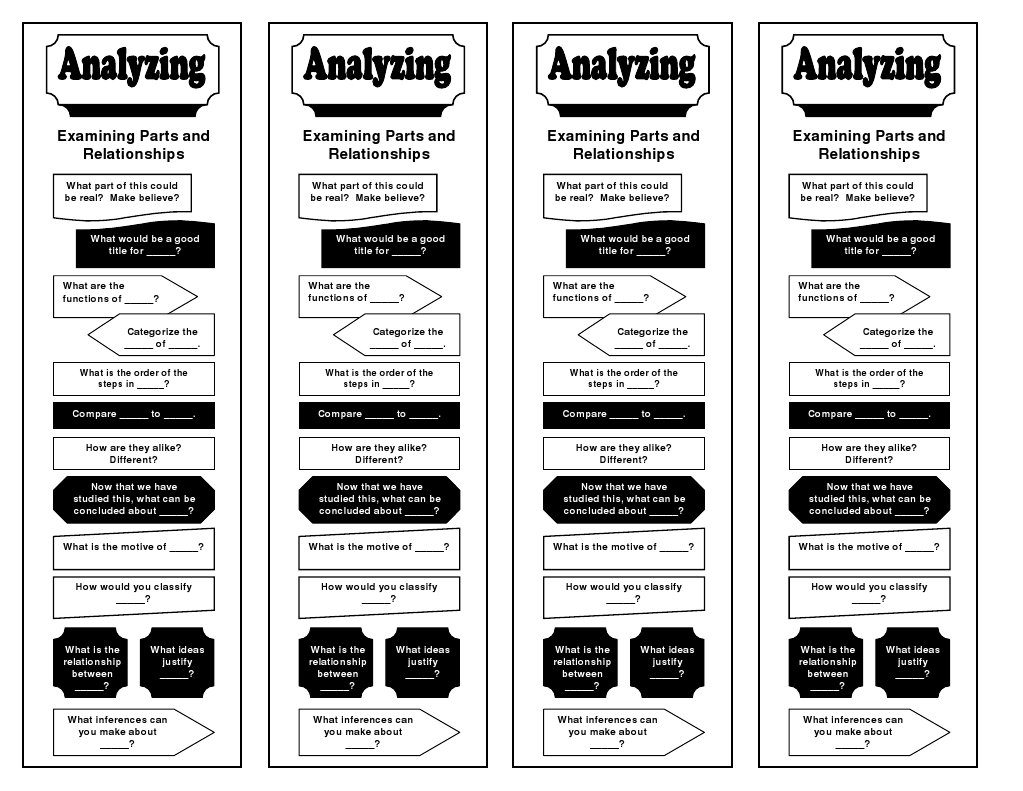 Analyzing Parts and Their Relationships | PDF
