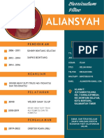 CV Aliansyah Pendidik Data Diri Keahlian Pelatihan Pengalamannya