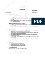 Edu 321 Final Guided Reading Lesson Plan