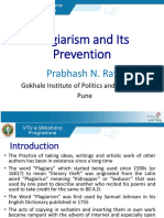Plagiarism and Prevention - 07.11.2022