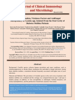 Biofilm Formation Virulence Factors and Antifungal Susceptibility of Candida Spp. Isolated From The Oral Cavity of Diabetes Mellitus Patients