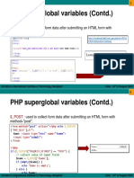 PHP Superglobal Variables (Contd