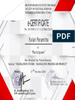 sertifikat Yuliati Paramitha