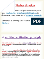 Karl-Fischer Titration