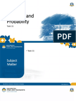 Statistics and Probability Task 11