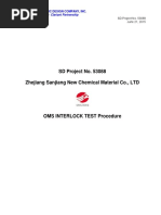 53088 OMS Interlock Test Procedure Sanjiang 6-Final Version