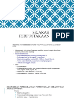 Sejarah Perpustakaan